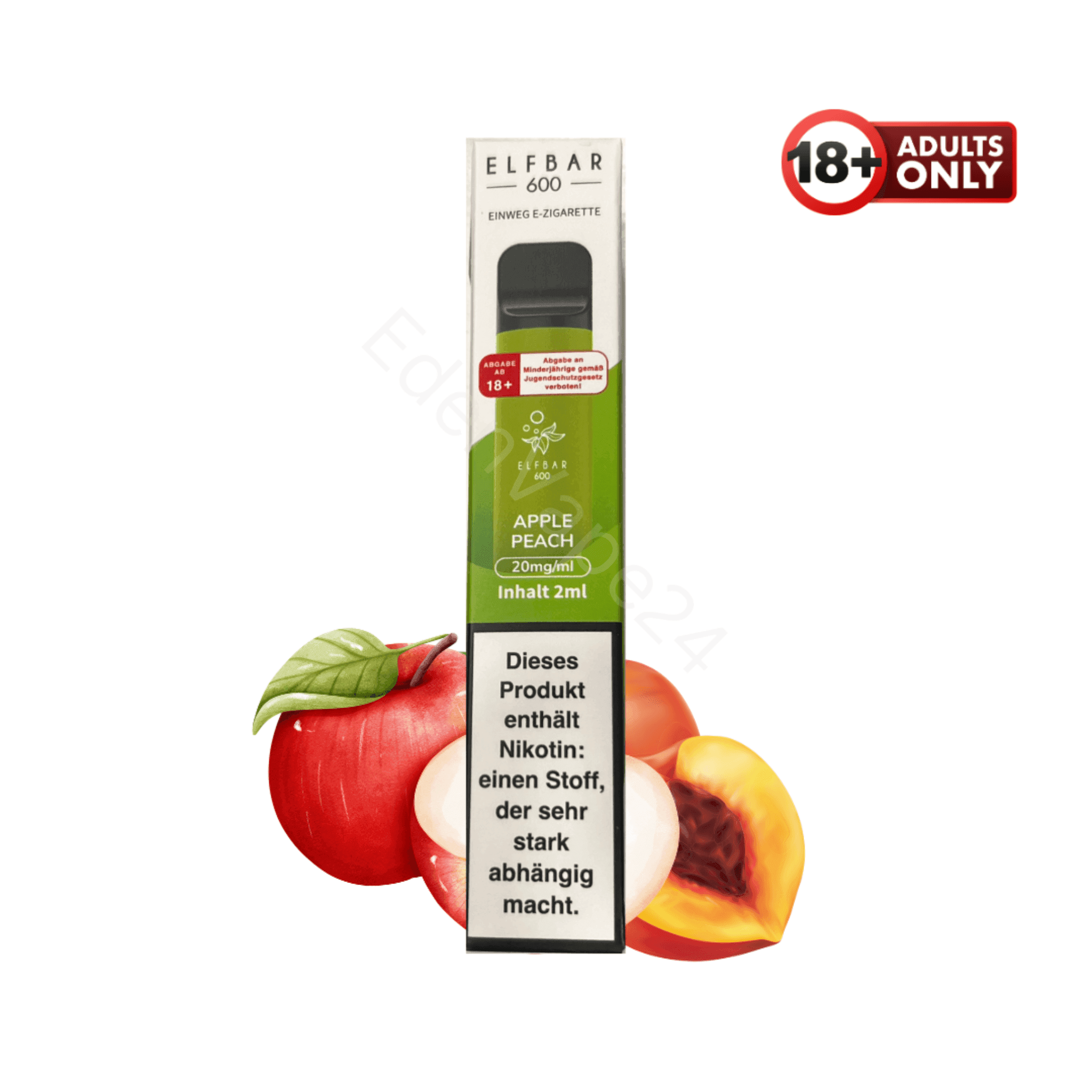 Elfbar 600 - Apple Peach - EdenVape24